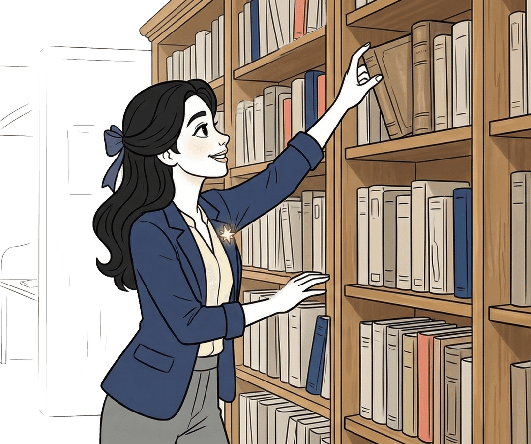 Mascotte bibliothèque Klassia